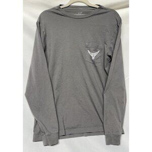 Vineyard Vines Shirt Mens Small Long Sleeve Lightweight Crew Neck Pocket